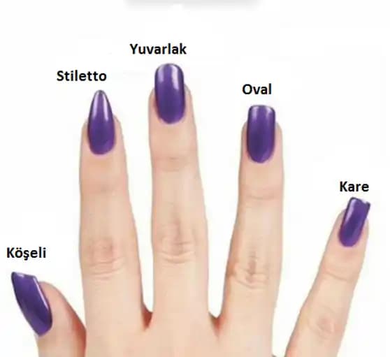 Tırnak Türleri ve Kozmetik Bakım Yöntemleri Hakkında Detaylı Bilgi