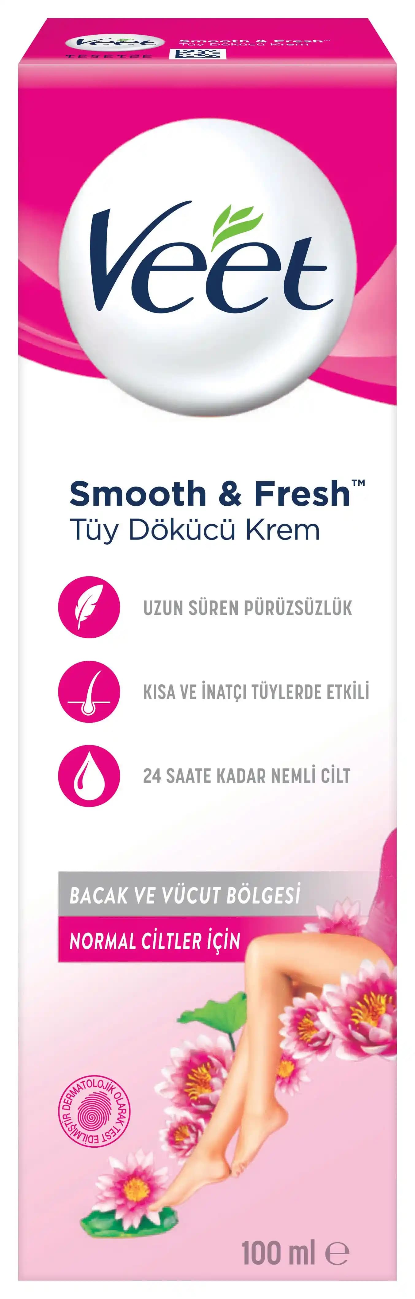 Veet Tüy Dökücü Krem 100 ml: Hızlı ve Güvenilir Tüy Alma Çözümü
