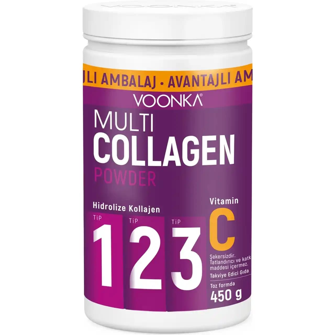 Voonka Multi Collagen Takviyesi ile Cilt Sağlığınızı Güçlendirin ve Yaşlanma Karşıtı Destek Sağlayın