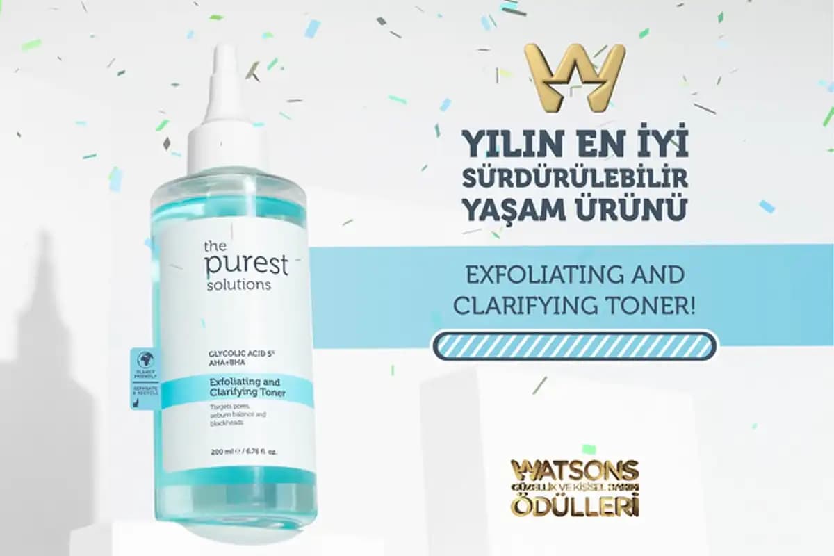 Watsons Purest Tonik ile doğal ve etkili cilt bakımı için doğru tercih