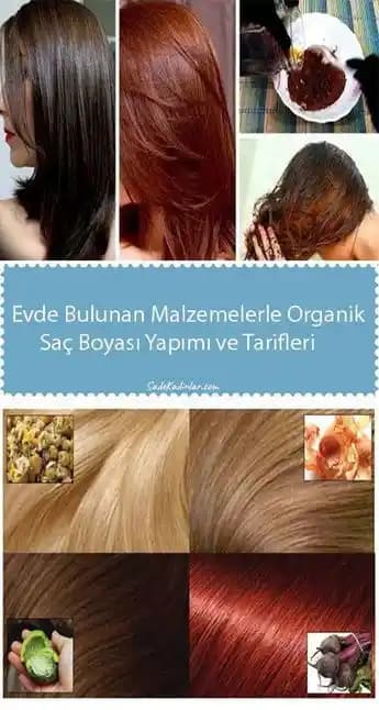 Evde Doğal Saç Boyası: Bitkisel Malzemelerle Saç Rengi Değiştirme Yöntemleri