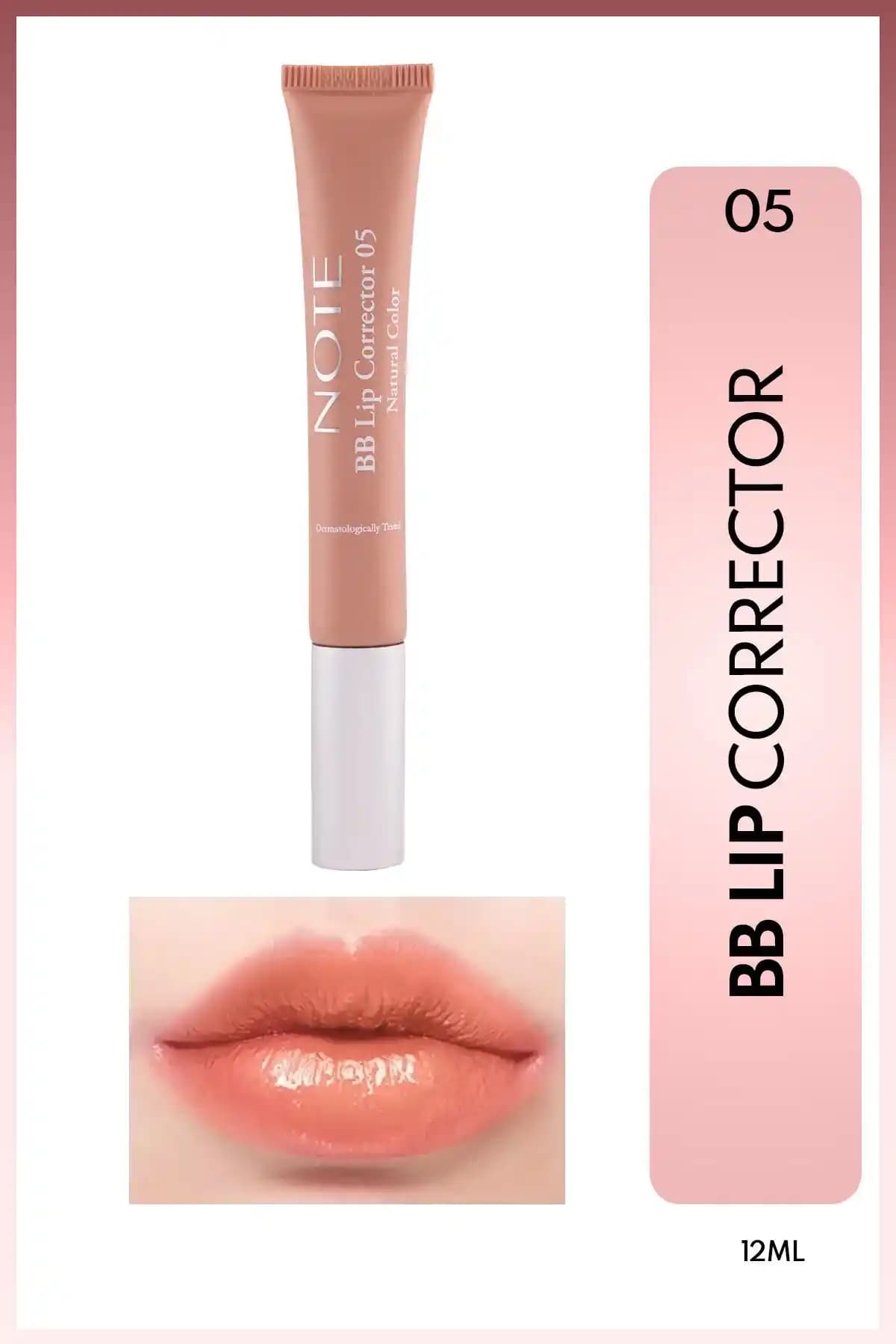 Note BB Lip Corrector hakkında bilgi eksikliği ve kozmetik ürün değerlendirmesi
