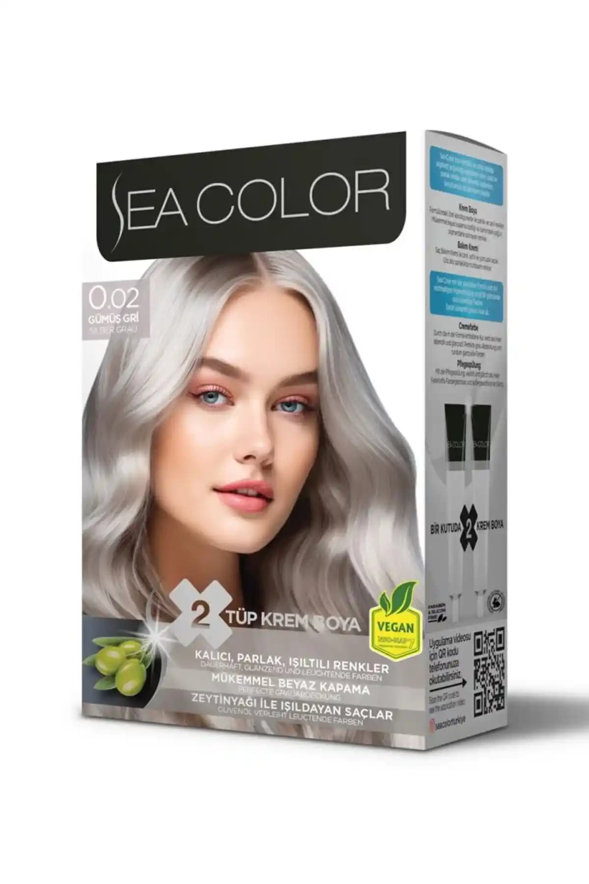 Sea Color Gümüş Gri: Kozmetik ve Kişisel Bakımda Modern ve Sofistike Renk Tonu