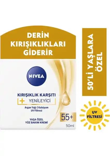 55+ Yaşa Özel NIVEA Yüz Bakım Kremi: İnceleme, İçerik Analizi ve Sonuçları Raporu