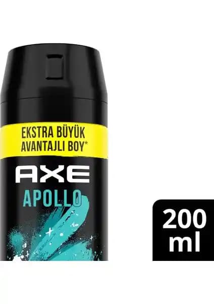 Axe Apollo Deodorant ve Bodyspray: Çift Etkili Teknoloji ile 48 Saat Kalıcılık