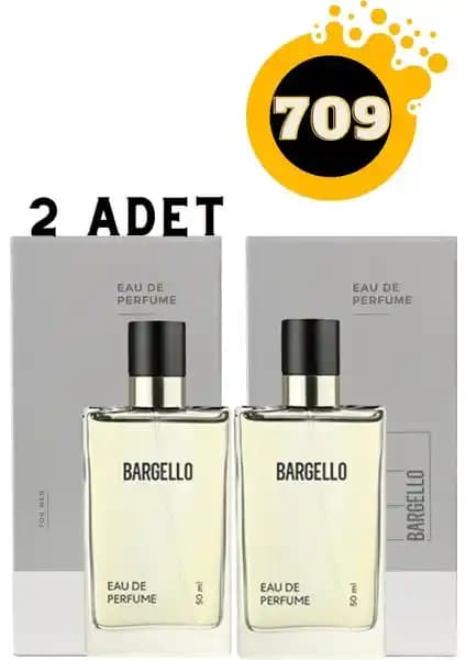 Bargello 709 EDP Erkek Parfüm 50 ml Çift Paket: Ferah ve Oriental Karakteri