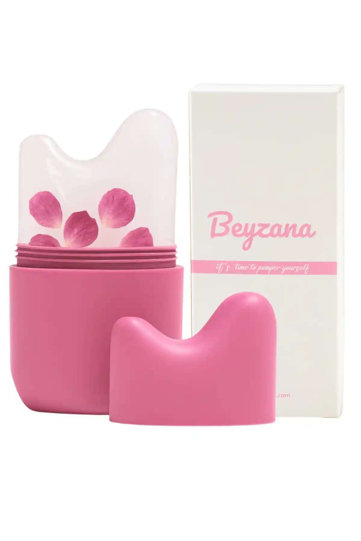 Beyzana Buz Küpü Gua Sha Yüz Göz ve Boyun Masajı: Soğuk Terapi ile Cilt Sıkılaştırma