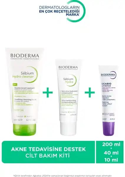 Bioderma Sebium İzokit+ Kurutucu Akne Tedavisine Destek: Yağlı Ciltler İçin Temizleme