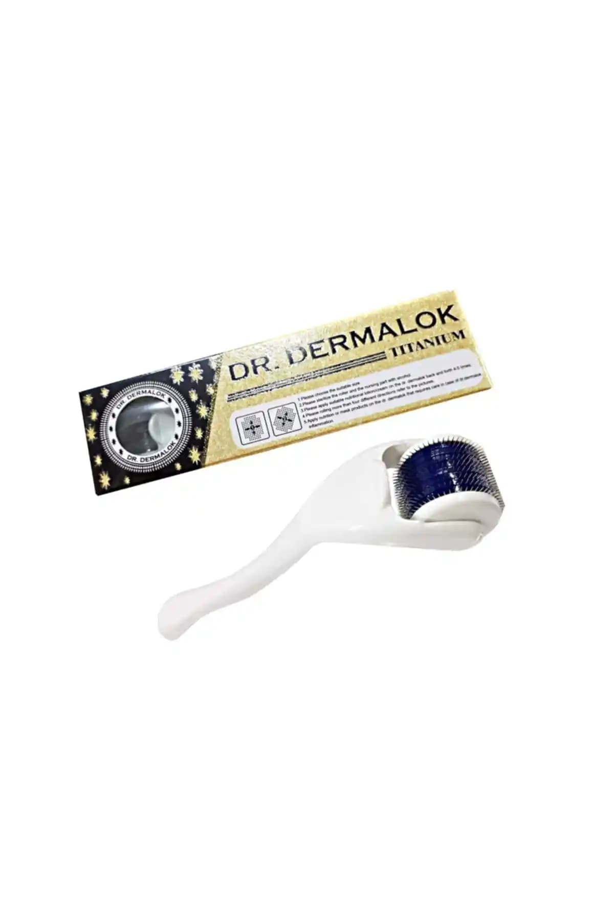 Dr.Dermalok 0.50mm Beyaz Dermaroller 540 İğneli Titanyum Masaj Aleti Özellikleri ve Kullanım Rehberi
