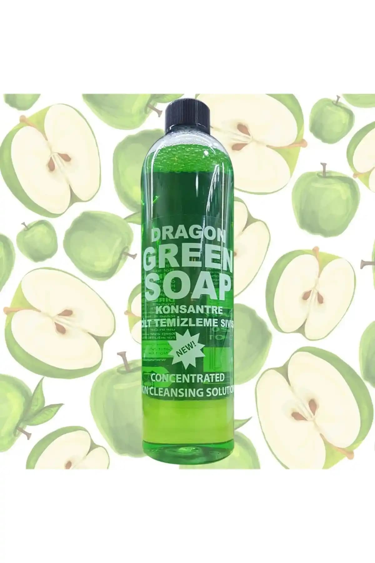 Dragon Green Soap Temizleme Sıvısı 400 ml: Dövme, Kalıcı Makyaj ve Microblading İçin