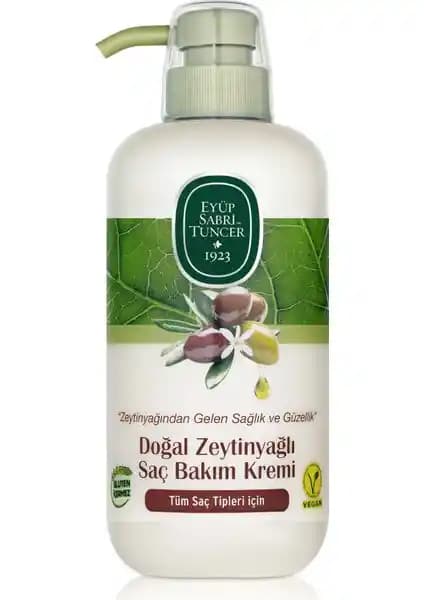 Eyüp Sabri Tuncer Doğal Zeytinyağı ve E Vitaminli Onarıcı Nemlendirici Saç Kremi 600 ml