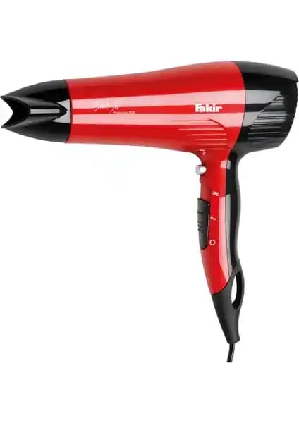 Fakir Blackjet Saç Kurutma Makinesi Kırmızı: 2000 W Güç, Soğuk Fön ve Ev Tipi Kullanım