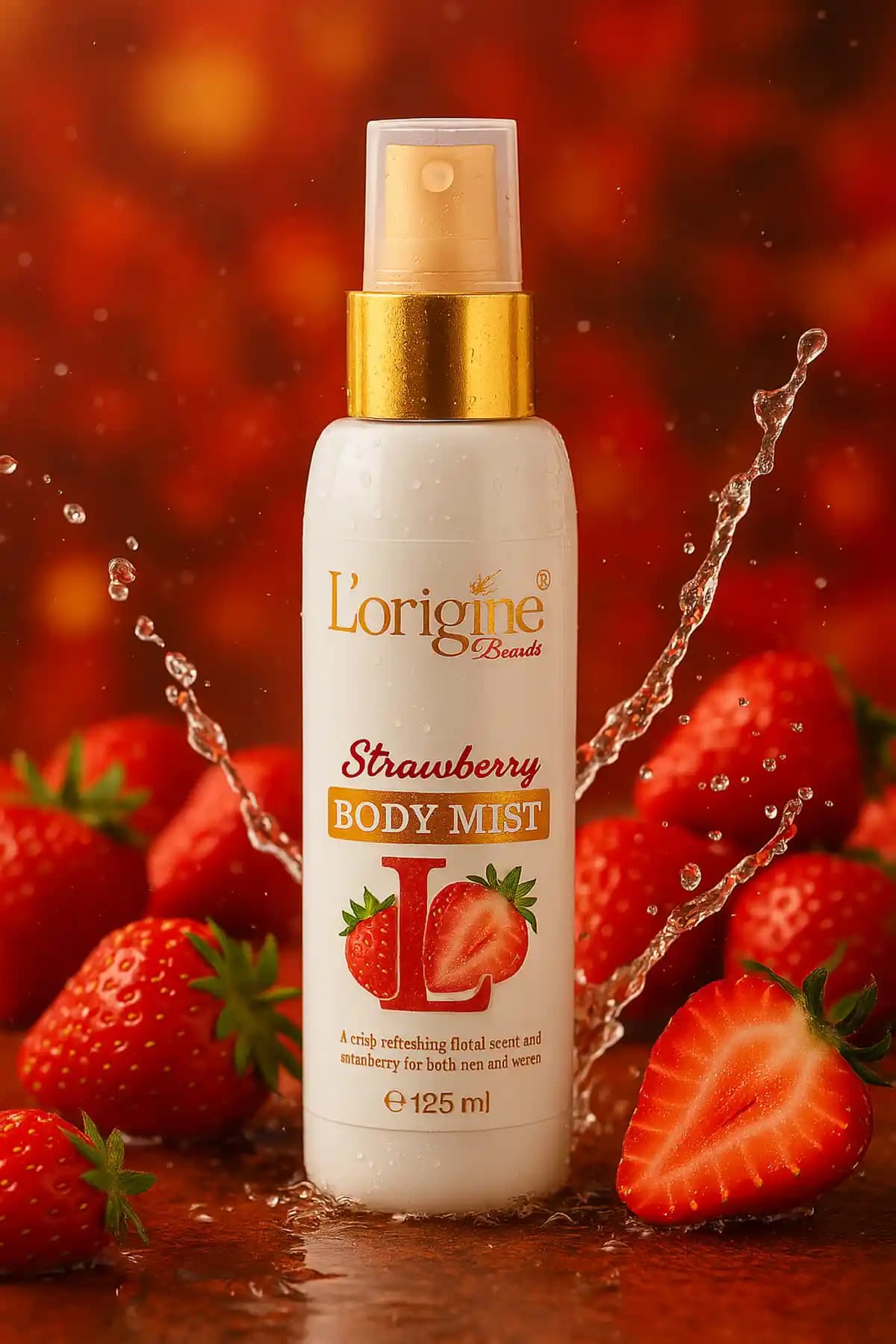 Güzelliğin Kökeni Ferahlatıcı Çilek Özlü Vücut Spreyi – 150 ml, Türkiye Menşei