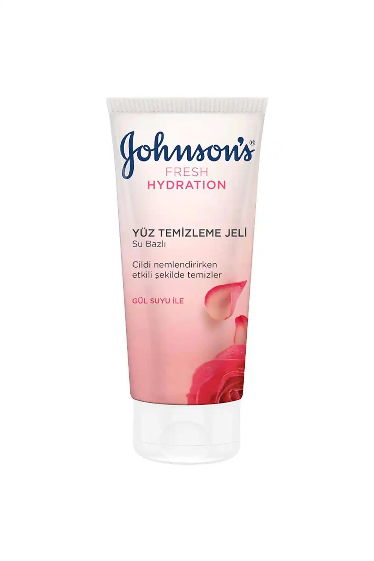 Johnson's Fresh Hydration Su Bazlı Yüz Temizleme Jeli – Kolajen İçerikli, Tüm Cilt Tipleri