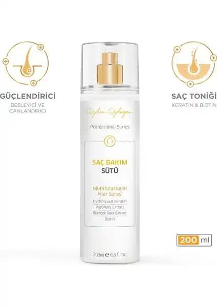 Keratin ve Biotin İçeren Özden Özdoğan Saç Toniği ile Parlak ve Yumuşak Saçlar