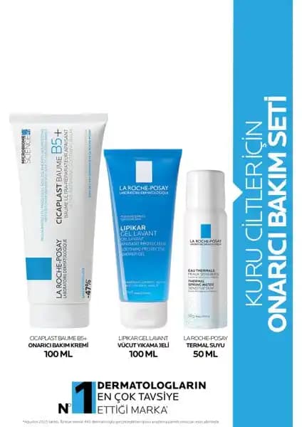 La Roche-Posay Kuru Ciltler İçin Onarıcı Termal Su ve Yıkama Jeli Bakım Seti İnceleme