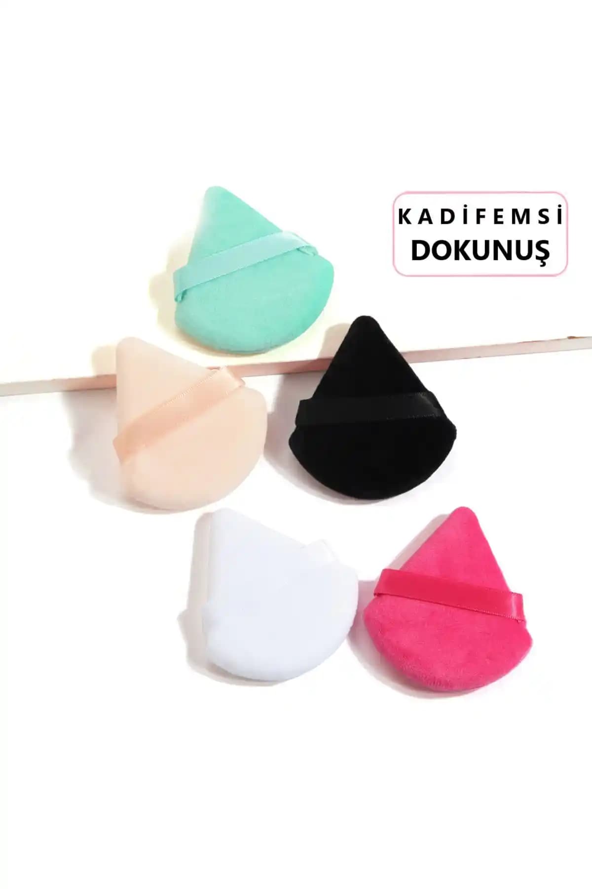 Lavider 3'lü Toz Fondöten, Pudra ve BB Krem Uygulama Aparatı – Kadife Dokulu, Yıkanabilir