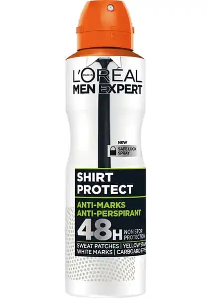 L’Oréal Paris Men Expert Shirt Protect Sprey Deo 150 ml: Gömlek Koruması ve Koku Kontrolü