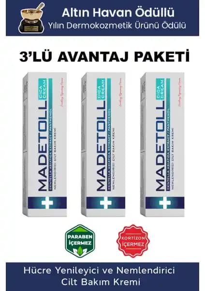Madetoll Cilt Bakım Kremi 30 g X 3 Adet Seti: Kapsamlı İnceleme ve Nesnel Ürün Analizi