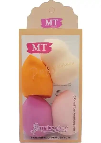 Makeuptime 4'lü Armut Sünger Seti ile MUJGAN Kalpli 3'lü Standlı Sünger Karşılaştırması