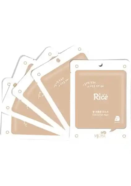 MjCare On Rice Extract Mask: Güney Kore kökenli pirinç özlü aydınlatıcı maske incelemesi