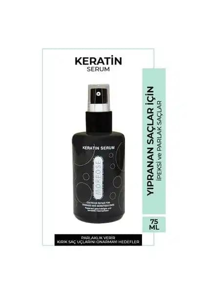 Morfose Keratin Özlü Saç Serumu ile Güçlendirme ve Parlaklık İçin 60 ml