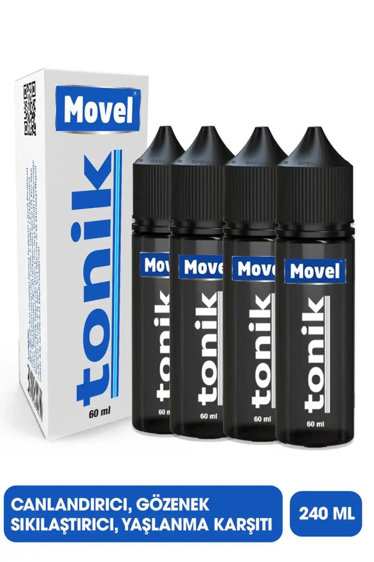 Movel Sıkılaştırıcı Canlandırıcı Tonik: Glikolik Asitli, Alkol İçermeyen Cilt Bakım Ürünü