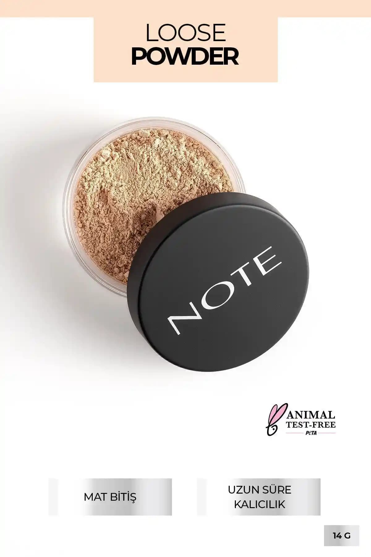 Note Cosmetics Makyaj Sabitleyici Matlaştırıcı Toz Pudra 03 Porcelain – Şeffaf Bej Ton