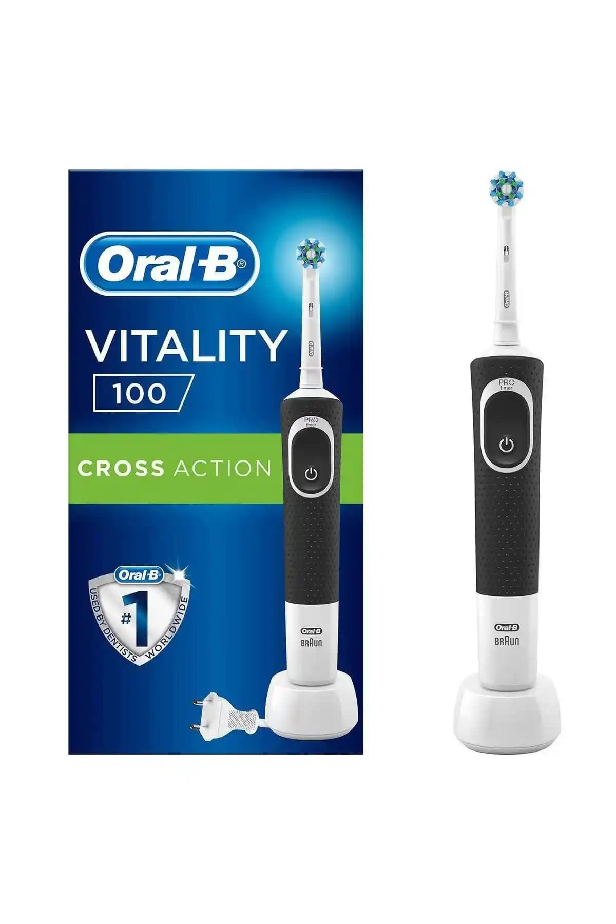 Oral-B D100 Cross Action: Türkiye menşeli şarjlı diş fırçası ve temizlik özellikleri