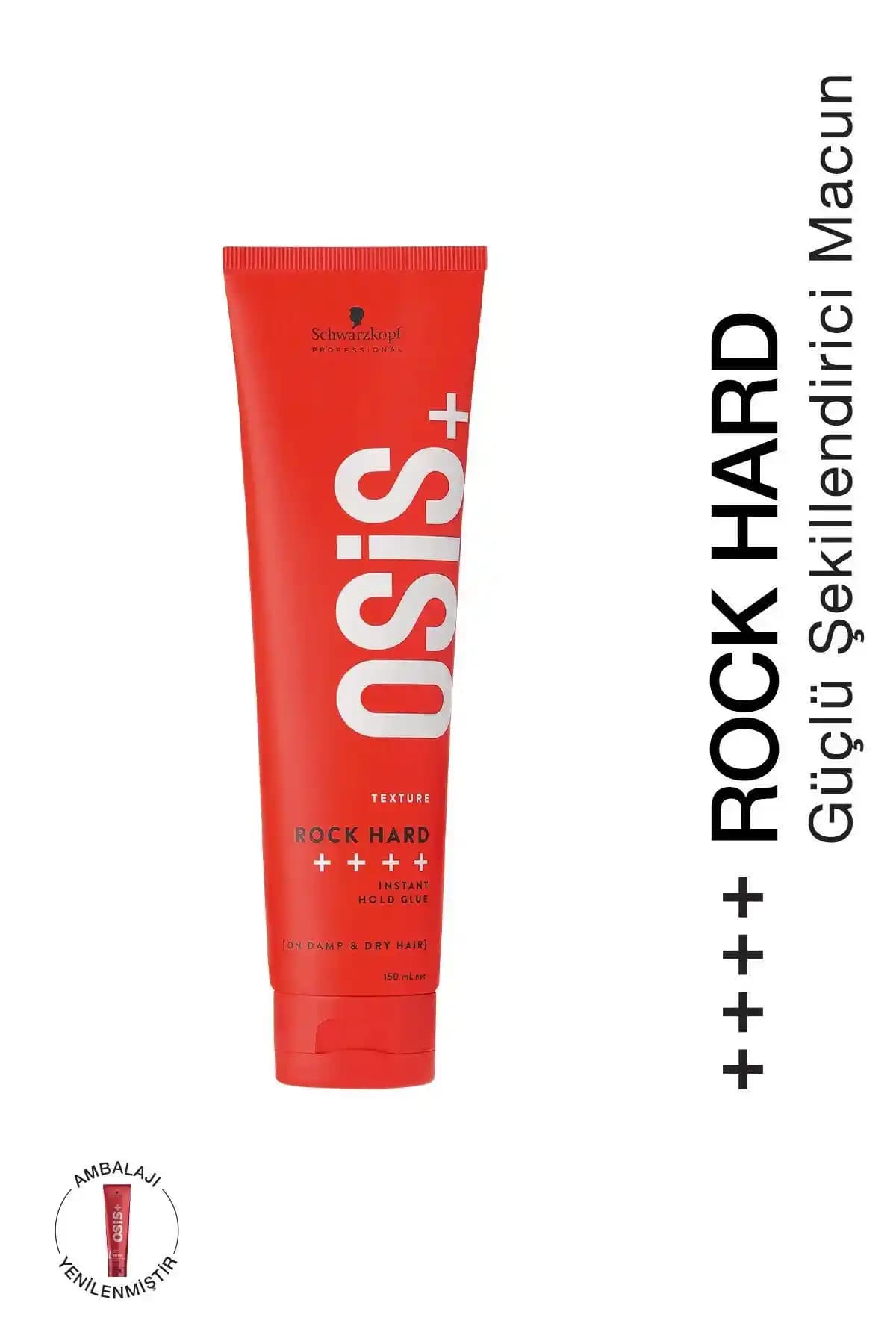Osis Rock Hard Ultra Şekillendirici Macun 150 ml: Yüksek Tutuculuk ve Uzun Ömürlü Stil