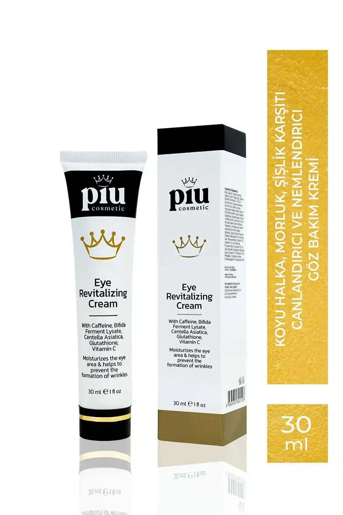 Piu Cosmetic Kırışıklık Morluk Karşıtı Göz Kremi: Nemlendirme ve Hassas Cilt Dostu Formül