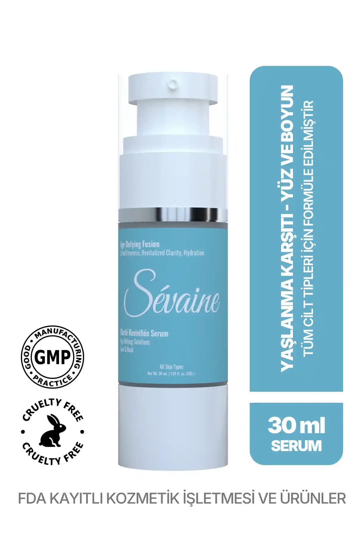 Sévaine Clarté Revivifiée Serum: Hyaluronik Asit ile Dolgunluk ve Nem Veren Bakım