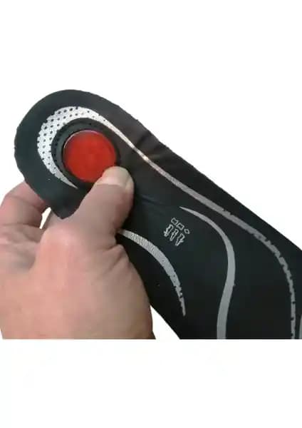 SRTfootcare Air Confort Topuk Dikeni Jel Takviyeli Ortopedik Deri Tabanlık