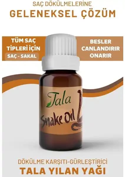 Tala Yılan Yağı: Doğal Saç Bakımı ile Saç Köklerini Güçlendirme ve Dökülmeyi Azaltma
