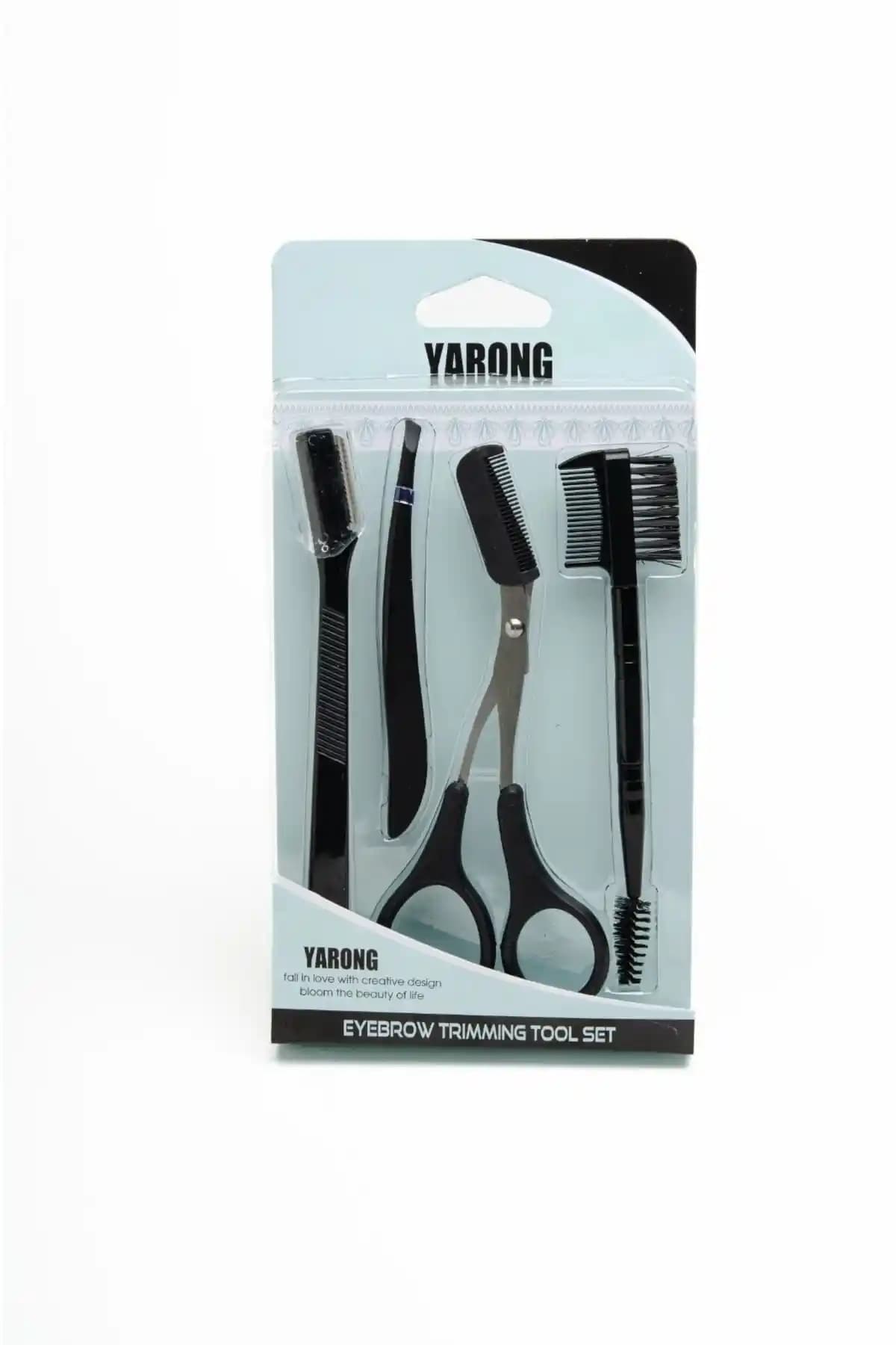 Tina Kaş Kirpik Yüz Bakım Takımı: Dört Araçla Kaş ve Kirpik İçin Tutarlı Bakım