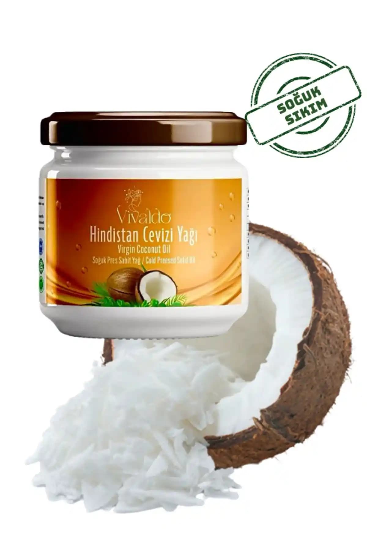 Vivaldo Hindistan Cevizi Yağı Soğuk Sıkım 190 ml - Çok Yönlü Doğal Bakım Özellikleri