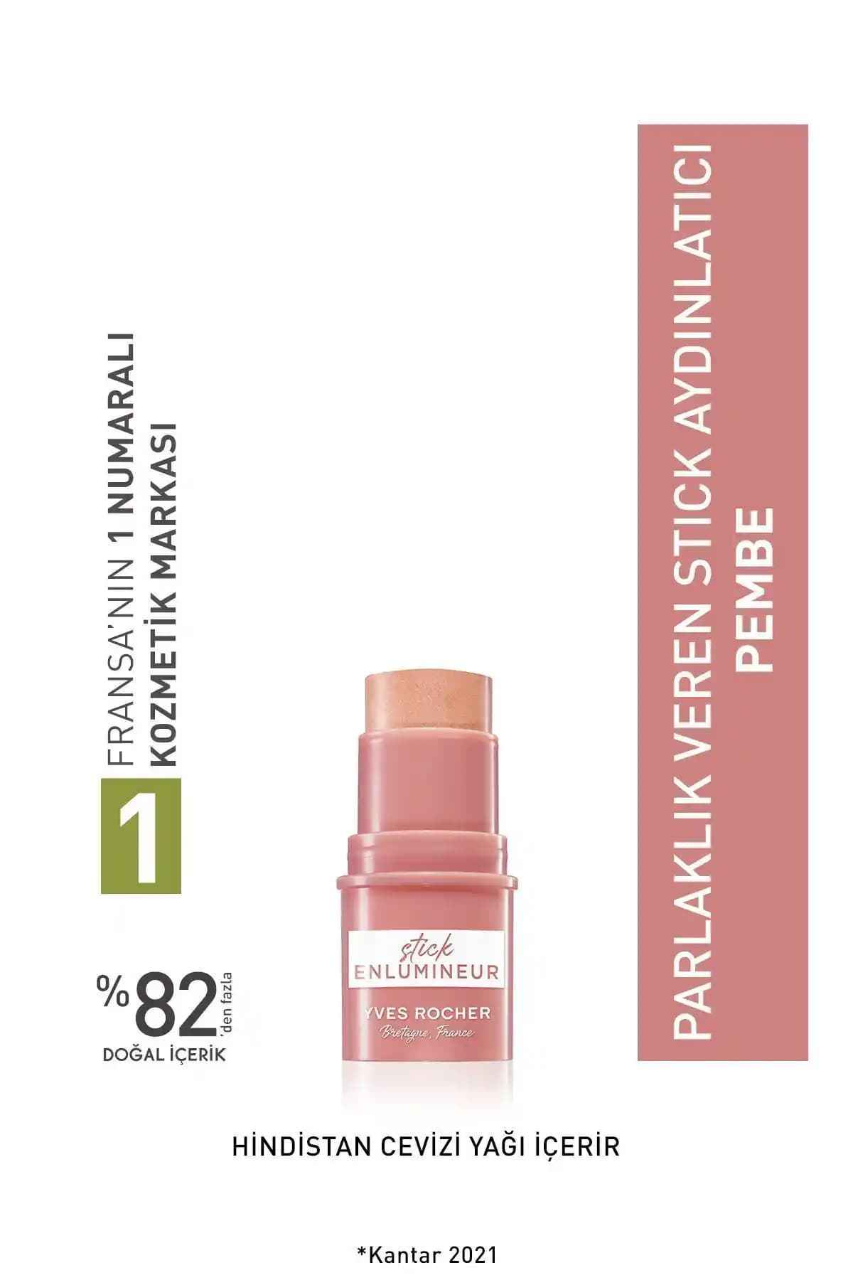 Yves Rocher Parlaklık Veren Stick Aydınlatıcı: Doğal Işıltı ve Hafif Bitiriş