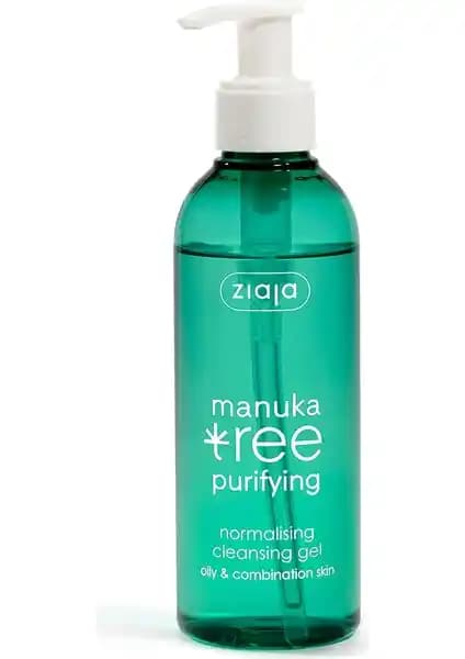 Ziaja Manuka Normalleştirici Temizleme Jeli: Yağlı ve Karma Ciltler İçin Dengeli Temizlik