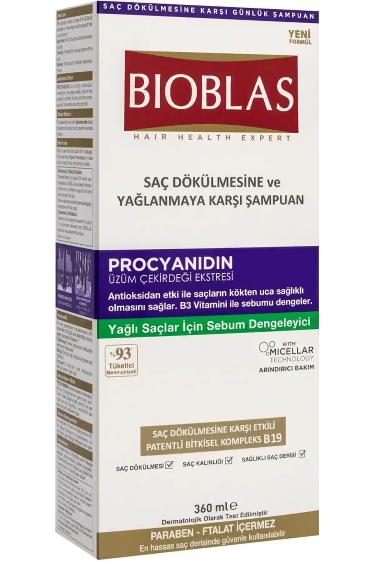 Bioblas Yağlanma Karşıtı Şampuanı: Saç Sağlığını Koruyan Etkili Çözüm