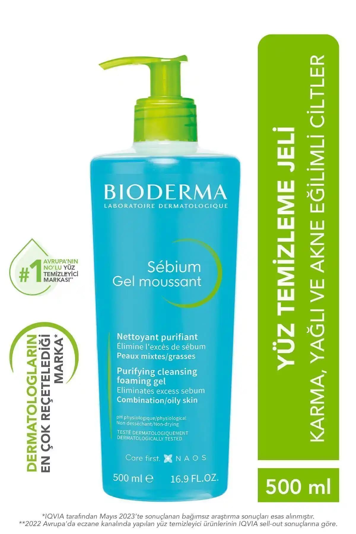 Bioderma Leke Giderici Yüz Yıkama Jeli: Hassas ve Lekeli Ciltler İçin Güçlü Temizlik Çözümü