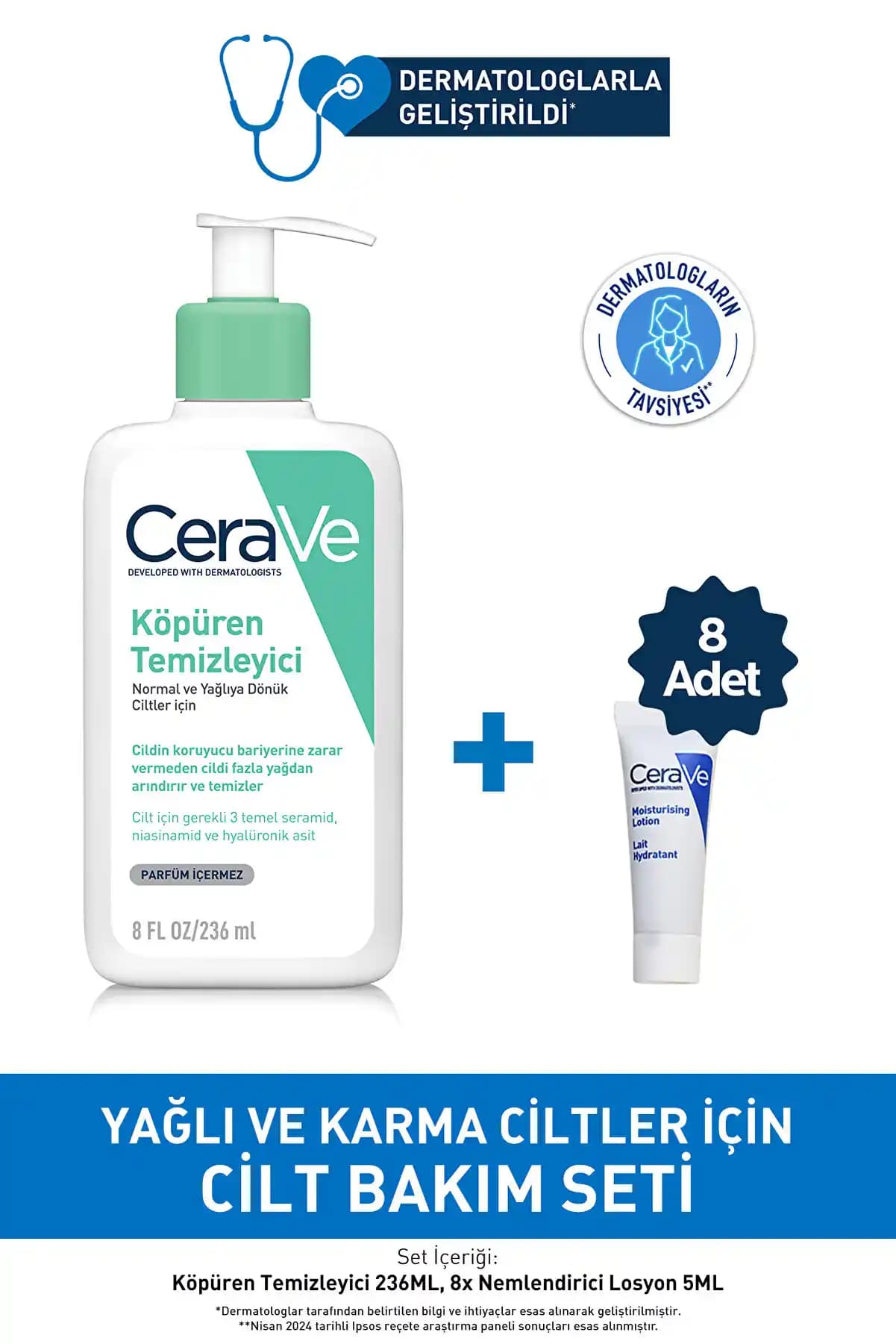 CeraVe Karma Cilt Temizleyici ile Dengeli ve Sağlıklı Bir Cilt İçin Uygun Bakım