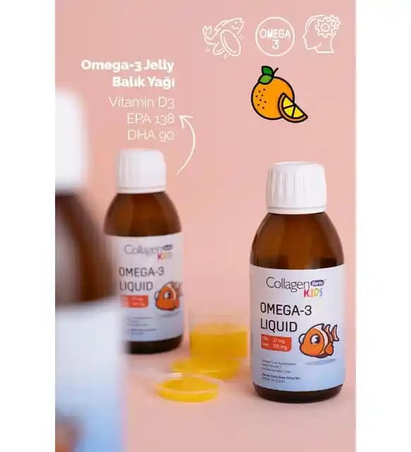 Çocuklar İçin Omega 3 Takviyesi ve Sağlıklı Beyin Göz Gelişimi Destekleri