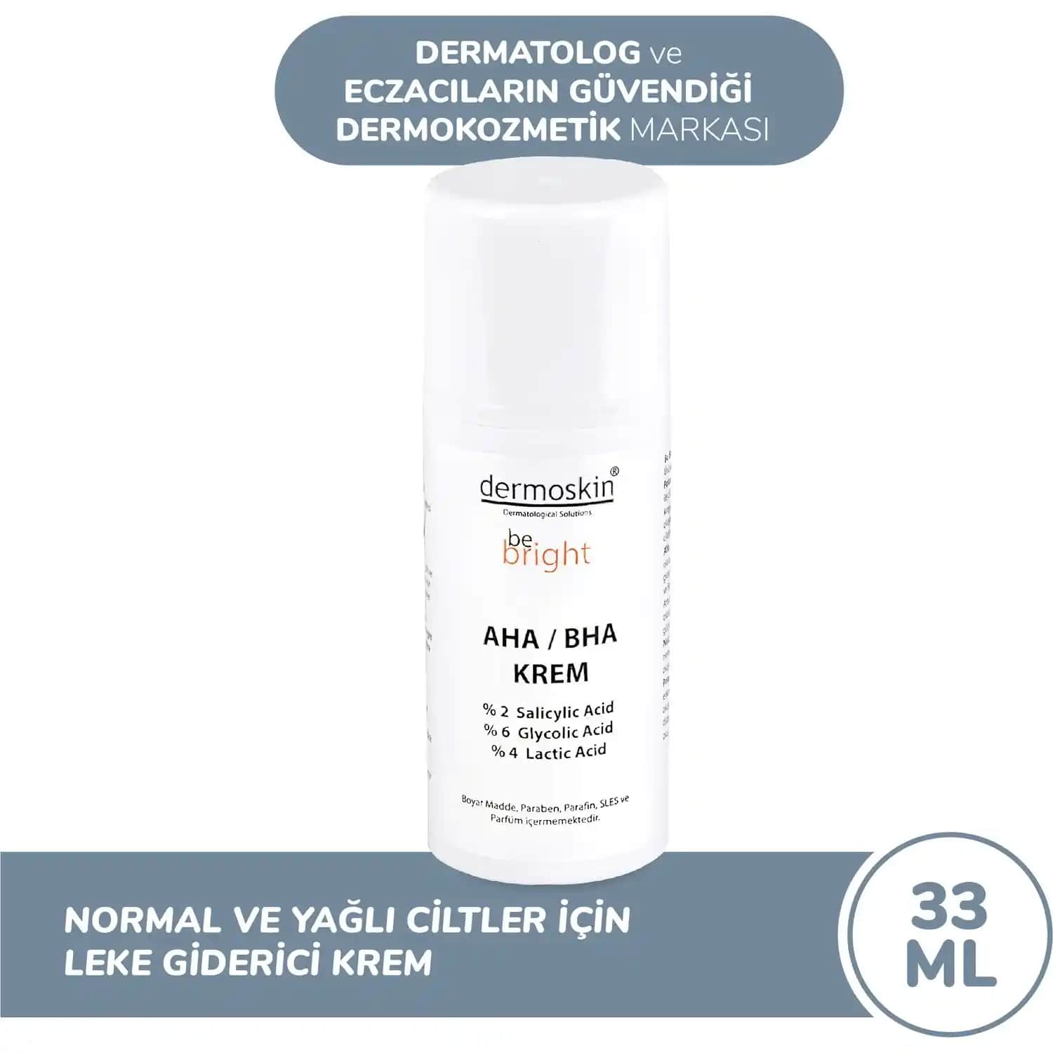 Dermoskin Leke Giderici Krem: Hiperpigmentasyon ve Cilt Tonu Dengeleyici Çözüm