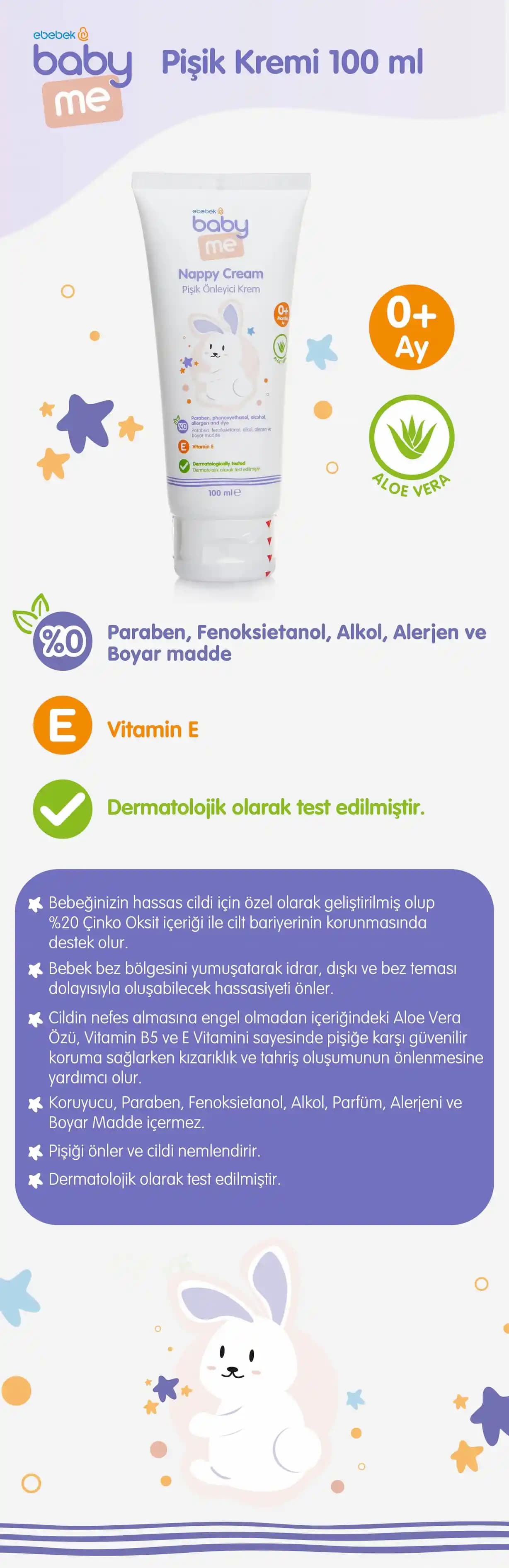 E Bebek Pişik Kremi: Güvenilir ve Etkili Bebek Bakımında Kullanılan Pişik Önleyici Krem