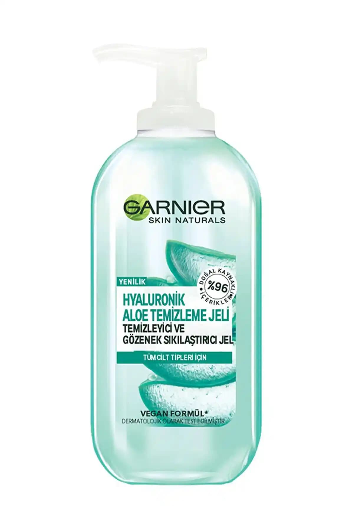 Garnier Hyaluronik Yüz Temizleme Jeli: Hassas Ciltler İçin Nem Dengeleyici Temizlik Ürünü