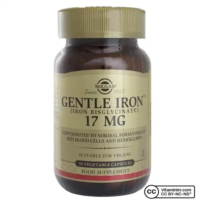 Gentle Iron 17 mg: Demir Takviyesi ile Sağlıklı ve Parlak Cilt İçin Güncel Bir Çözüm