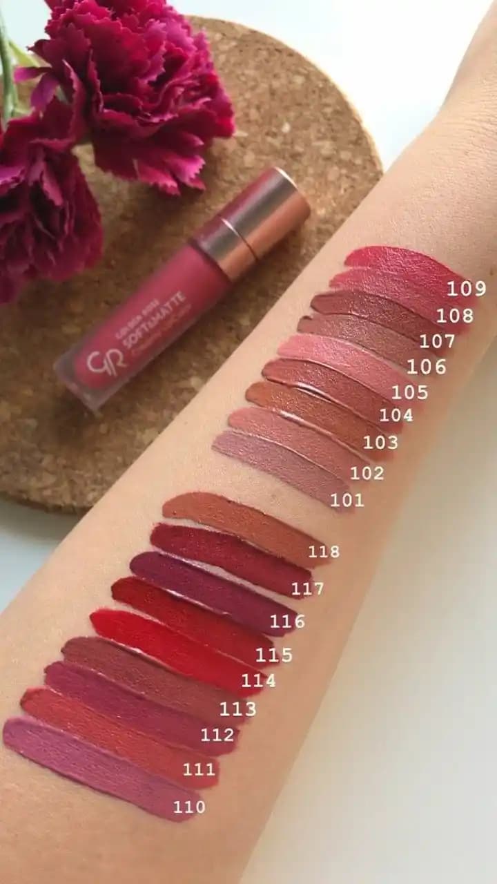 Golden Rose Soft & Matte Creamy Lipcolor ile doğal ve kalıcı dudak görünümü sağlar