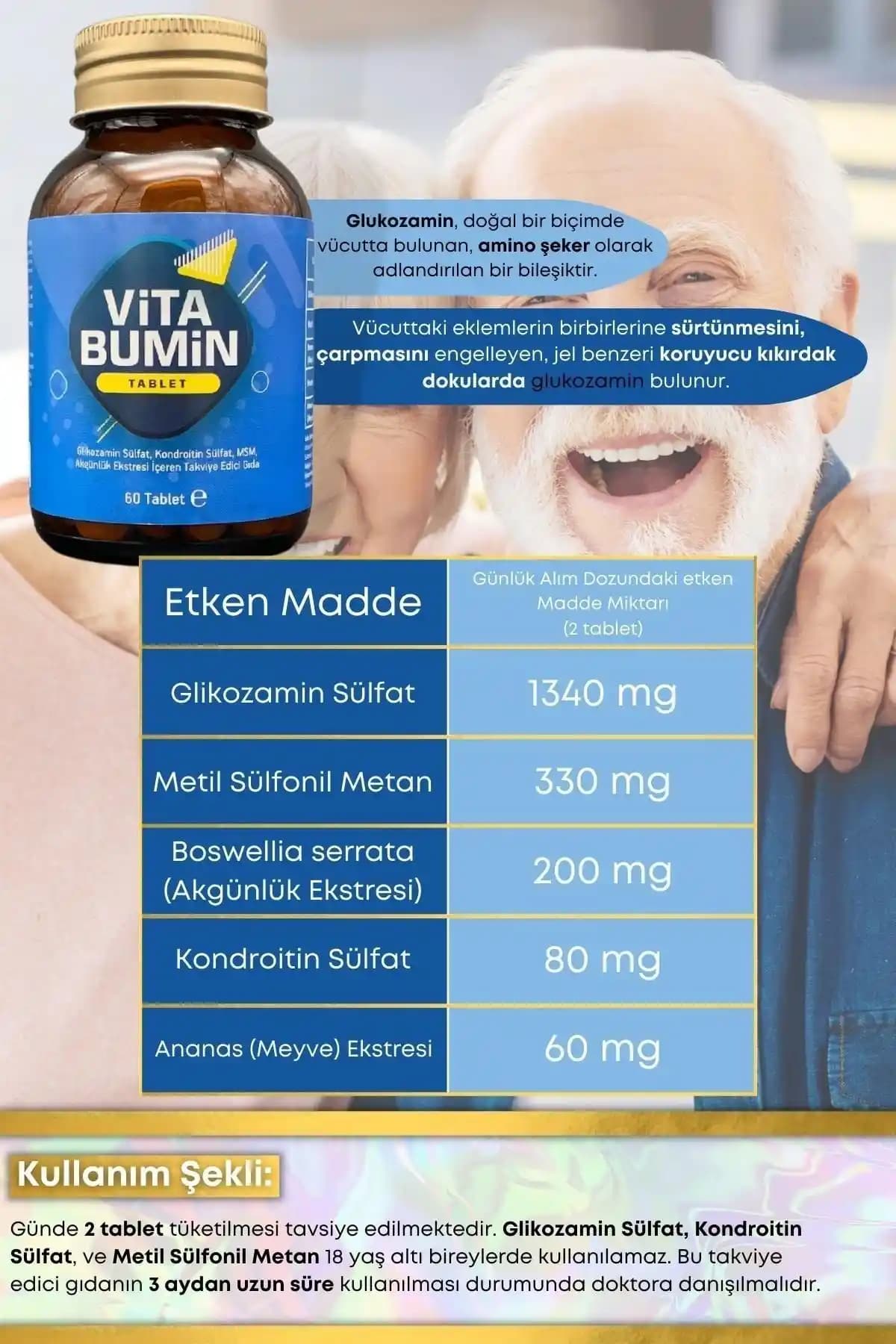 Kondroitin Sülfatın Eklem ve Cilt Sağlığına Katkıları Güncel Bilgilerle İnceleniyor