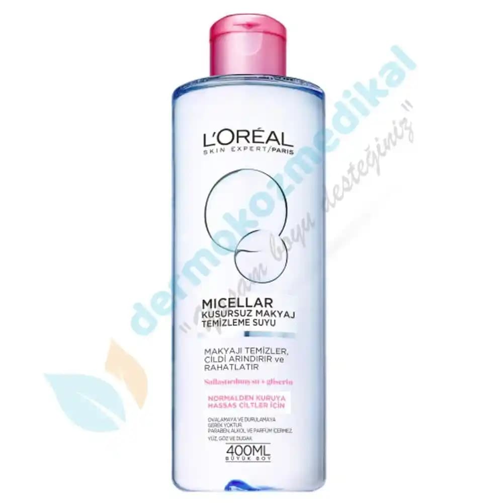L'Oréal Paris Temizleme Suyu: Hassas ve Normal Ciltler İçin Etkili Temizlik Çözümü