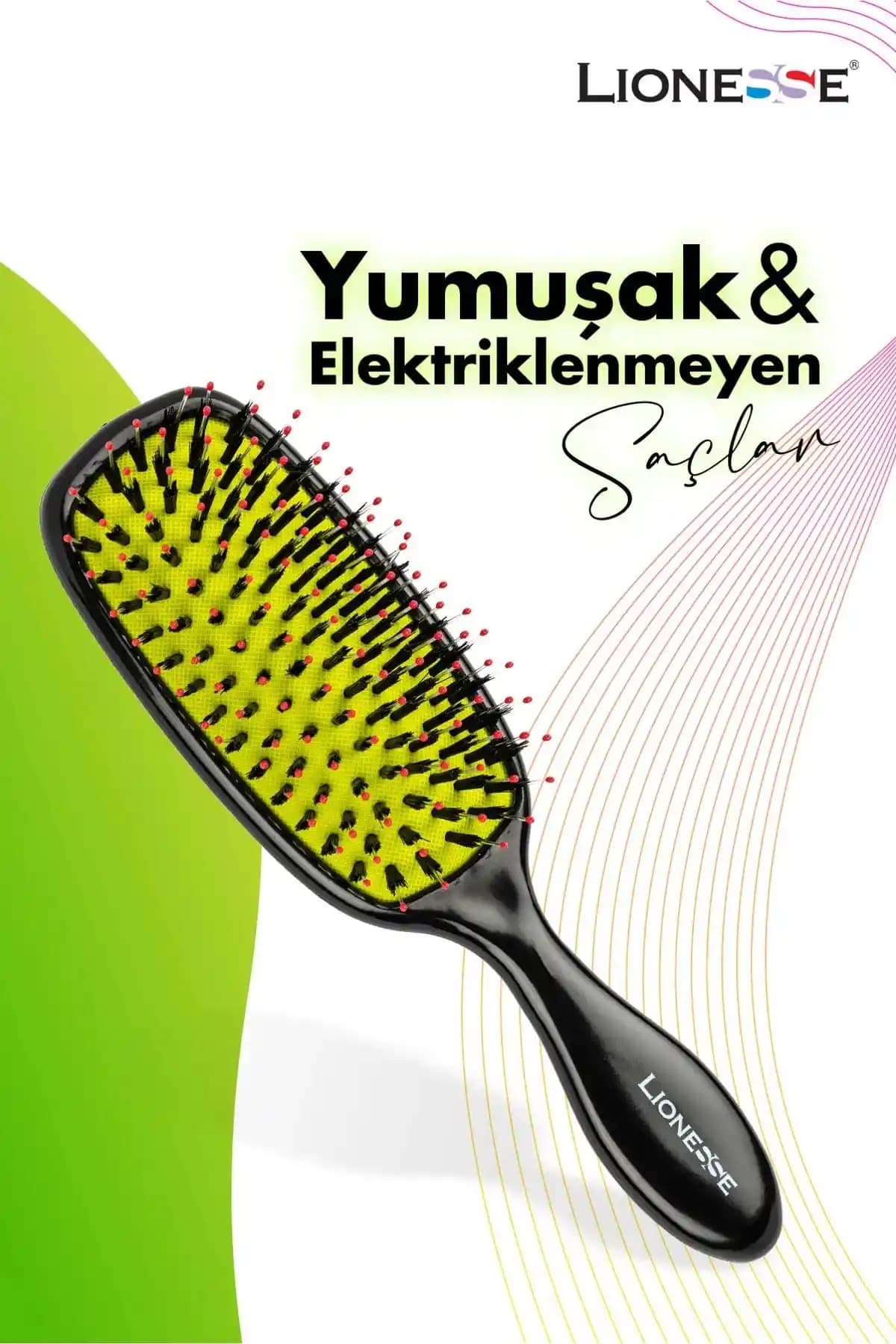 Lionesse Saç Fırçası: Sağlıklı ve Parlak Saçlar İçin Modern ve Etkili Bir Seçenek